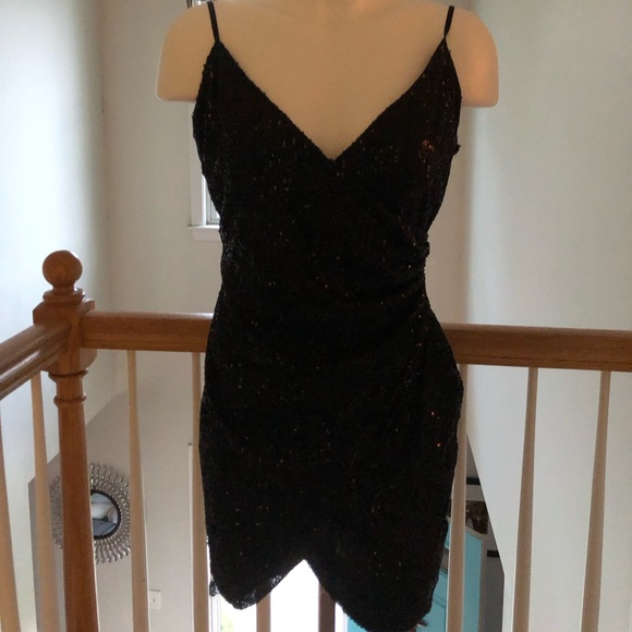 City Triangles Dresses & Skirts - Black sparkly homecoming dress, has only been worn once